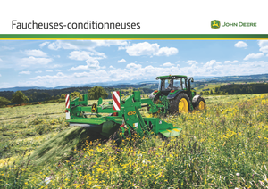 फ्रंट-माउंटेड मोवर - कंडीशनर के साथ डिस्क John Deere 131
