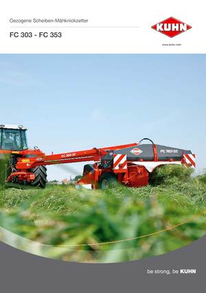 कंडीशनर के साथ ट्रेल्ड मोवर डिस्क Kuhn FC 303 YGL