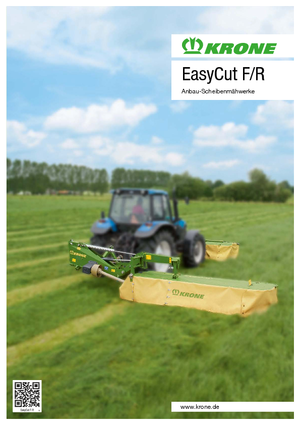 रियर-माउंटेड मोवर - बिना कंडीशनर के डिस्क Krone EasyCut R 360