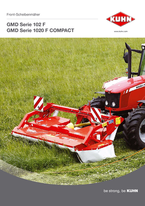फ्रंट-माउंटेड मोवर - बिना कंडीशनर के डिस्क Kuhn GMD 3120 F
