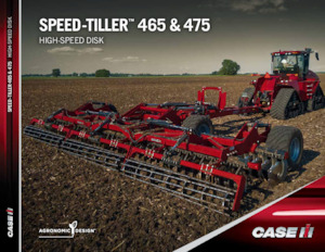 डिस्क-जिंक हैरो Case IH Speed-Tiller 465 14.8