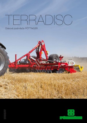 डिस्क-जिंक हैरो Pöttinger Terradisc 4001