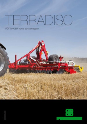 डिस्क-जिंक हैरो Pöttinger Terradisc 4001