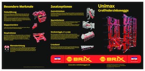 डिस्क-जिंक हैरो Brix Unimax 400 H
