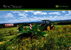 कंडीशनर के साथ ट्रेल्ड मोवर डिस्क John Deere 830