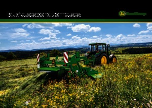 कंडीशनर के साथ ट्रेल्ड मोवर डिस्क John Deere 830