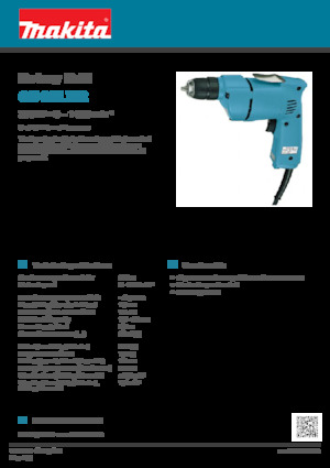 ड्रिल और स्क्रू ड्राइवर Makita 6510LVR