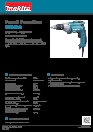 ड्रिल और स्क्रू ड्राइवर Makita FS2300