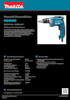 ड्रिल और स्क्रू ड्राइवर Makita FS4300