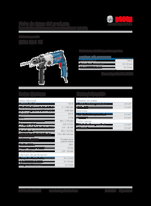 ड्रिल और स्क्रू ड्राइवर Bosch GBM 13-2 RE
