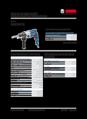 ड्रिल और स्क्रू ड्राइवर Bosch GBM 13-2 RE