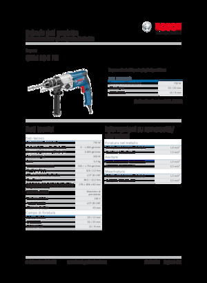 ड्रिल और स्क्रू ड्राइवर Bosch GBM 13-2 RE