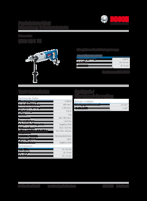 ड्रिल और स्क्रू ड्राइवर Bosch GBM 16-2 RE