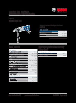 ड्रिल और स्क्रू ड्राइवर Bosch GBM 16-2 RE