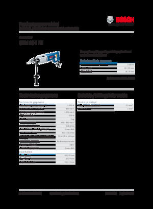 ड्रिल और स्क्रू ड्राइवर Bosch GBM 16-2 RE