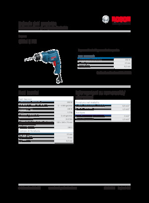 ड्रिल और स्क्रू ड्राइवर Bosch GBM 6 RE