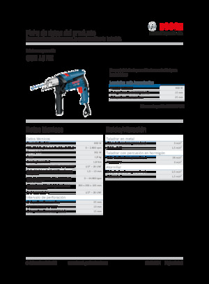 ड्रिल और स्क्रू ड्राइवर Bosch GSB 13 RE