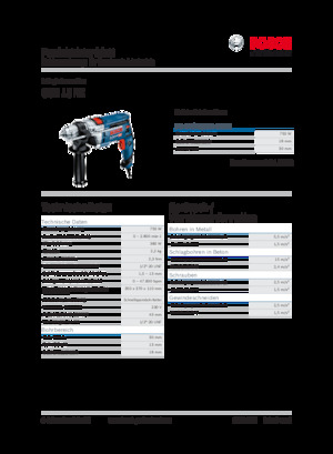 ड्रिल और स्क्रू ड्राइवर Bosch GSB 16 RE