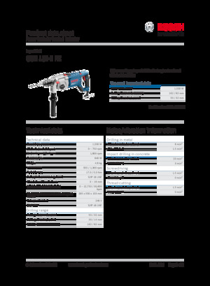 ड्रिल और स्क्रू ड्राइवर Bosch GSB 162-2 RE