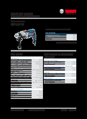 ड्रिल और स्क्रू ड्राइवर Bosch GSB 19-2 RE