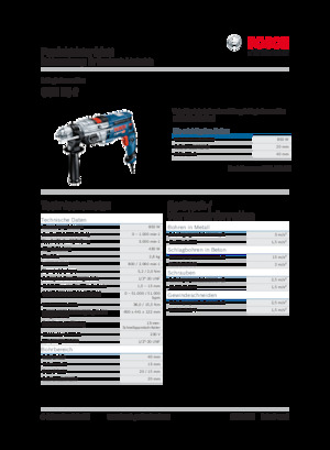 ड्रिल और स्क्रू ड्राइवर Bosch GSB 20-2