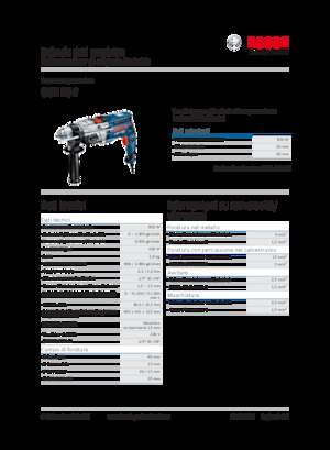 ड्रिल और स्क्रू ड्राइवर Bosch GSB 20-2