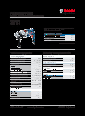 ड्रिल और स्क्रू ड्राइवर Bosch GSB 20-2