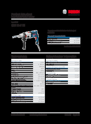 ड्रिल और स्क्रू ड्राइवर Bosch GSB 21-2 RE
