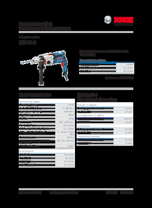 ड्रिल और स्क्रू ड्राइवर Bosch GSB 24-2