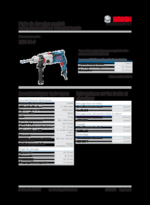 ड्रिल और स्क्रू ड्राइवर Bosch GSB 24-2