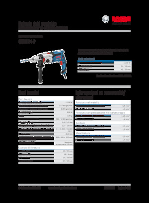 ड्रिल और स्क्रू ड्राइवर Bosch GSB 24-2