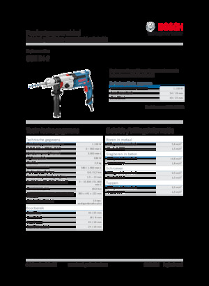 ड्रिल और स्क्रू ड्राइवर Bosch GSB 24-2