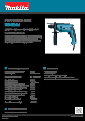ड्रिल और स्क्रू ड्राइवर Makita HP1621