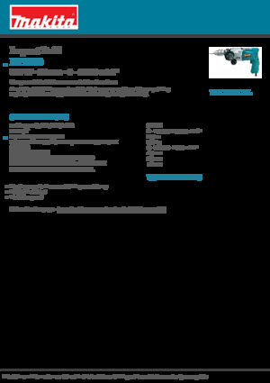 ड्रिल और स्क्रू ड्राइवर Makita HP2000