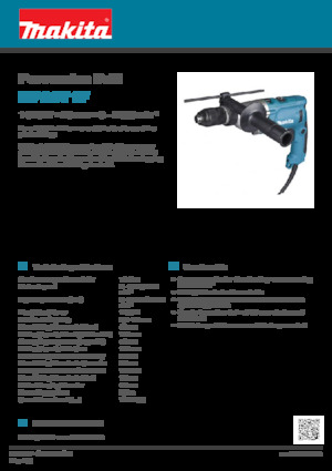 ड्रिल और स्क्रू ड्राइवर Makita HP2071F