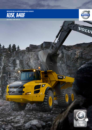 आर्टिकुलेटेड डंप ट्रक Volvo A40F
