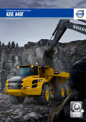 आर्टिकुलेटेड डंप ट्रक Volvo A40F
