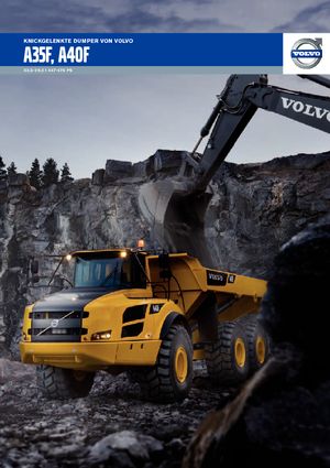आर्टिकुलेटेड डंप ट्रक Volvo A35F