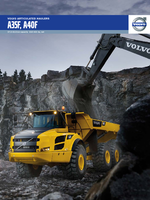 आर्टिकुलेटेड डंप ट्रक Volvo A40F