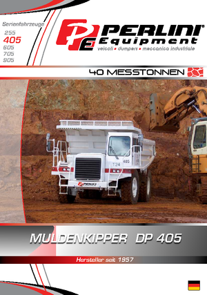 रिजिड डंप ट्रक Perlini DP 405 WD