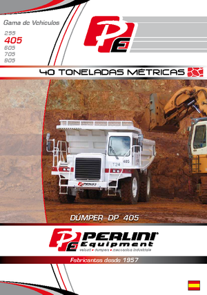 रिजिड डंप ट्रक Perlini DP 405 WD