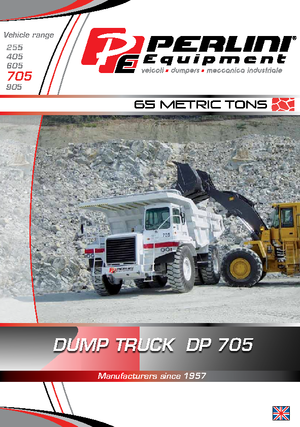 रिजिड डंप ट्रक Perlini DP 705 WD