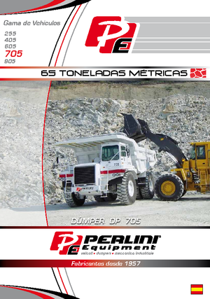 रिजिड डंप ट्रक Perlini DP 705 WD