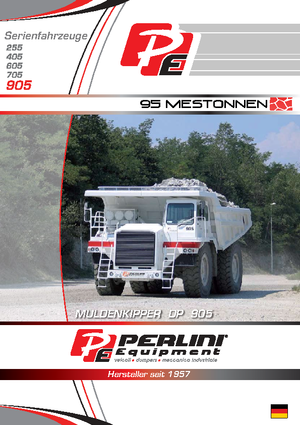 रिजिड डंप ट्रक Perlini DP 905 WD