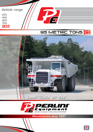 रिजिड डंप ट्रक Perlini DP 905 WD