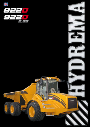 आर्टिकुलेटेड डंप ट्रक Hydrema H 922 D