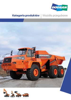 आर्टिकुलेटेड डंप ट्रक Doosan MT 36