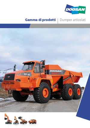 आर्टिकुलेटेड डंप ट्रक Doosan MT 36