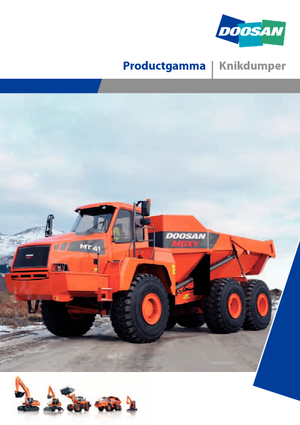 आर्टिकुलेटेड डंप ट्रक Doosan MT 36
