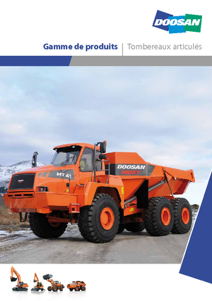 आर्टिकुलेटेड डंप ट्रक Doosan MT 36